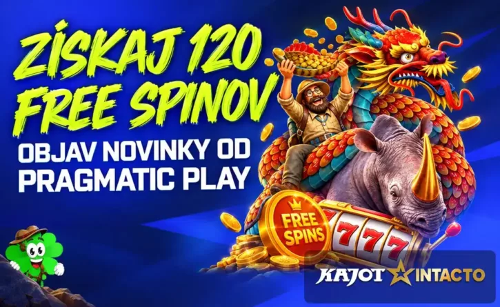 120 free spinov v KajotIntacto