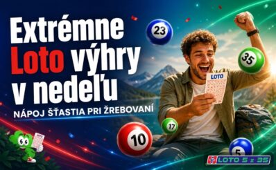 Loto výhry v nedeľu