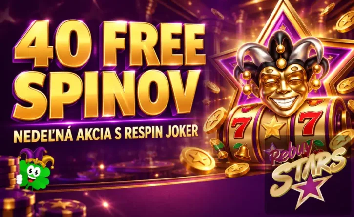 40 free spinov v Rebuy Stars