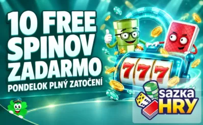 10 free spinov v SazkaHry