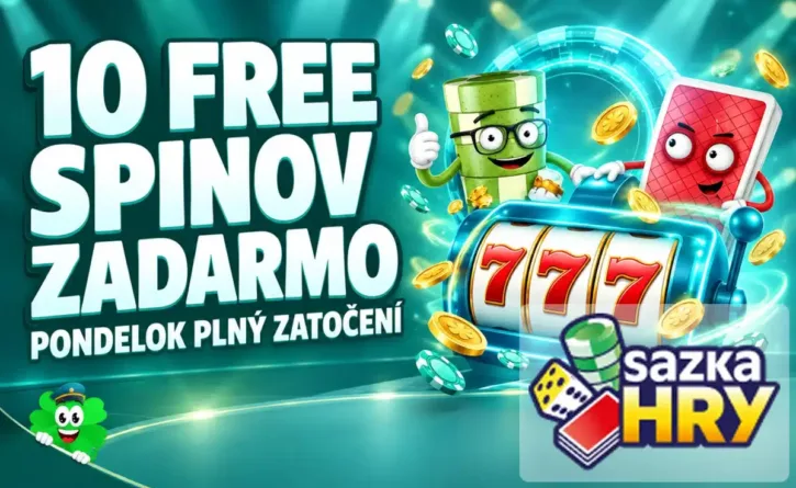 10 free spinov v SazkaHry
