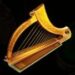 Symbol Harfa automatu Wild Wild Riches od Pragmatic Play