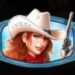 Symbol Modrá pištoľníčka automatu Wild West Gold od Pragmatic Play