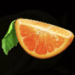 Symbol Pomaranč automatu Juicy Fruits od Pragmatic Play