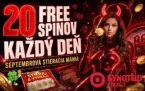 Ežreby v Synottipe: 20 free spinov každý deň počas septembra!