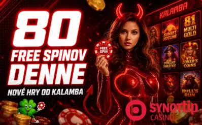 80 free spinov v Synottipe