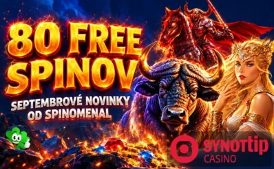 80 free spinov v utorok v Synottipe