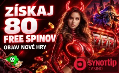80 free spinov v Synottipe