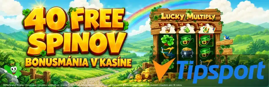 40 free spinov v Tipsporte