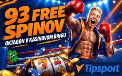 93 free spinov v Tipsporte