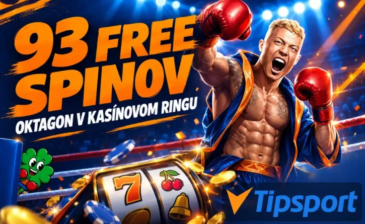 93 free spinov v Tipsporte