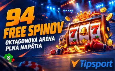 94 free spinov v Tipsporte