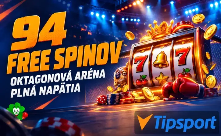 94 free spinov v Tipsporte