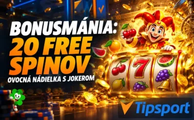 20 free spinov v Tipsporte