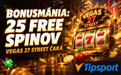 25 free spinov v Tipsporte