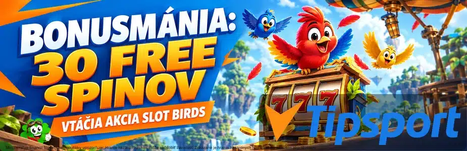 30 free spinov v Tipsporte