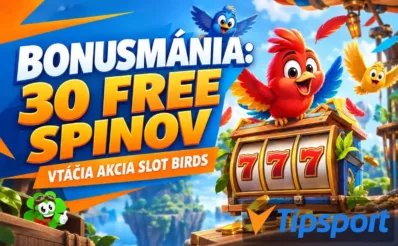 30 free spinov v Tipsporte