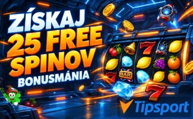 25 free spinov v Tipsporte