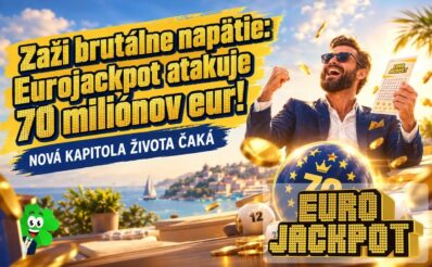 Zaži brutálne žrebovanie Eurojackpotu