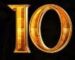 Symbol Desiatka automatu Book of Kingdoms od Pragmatic Play