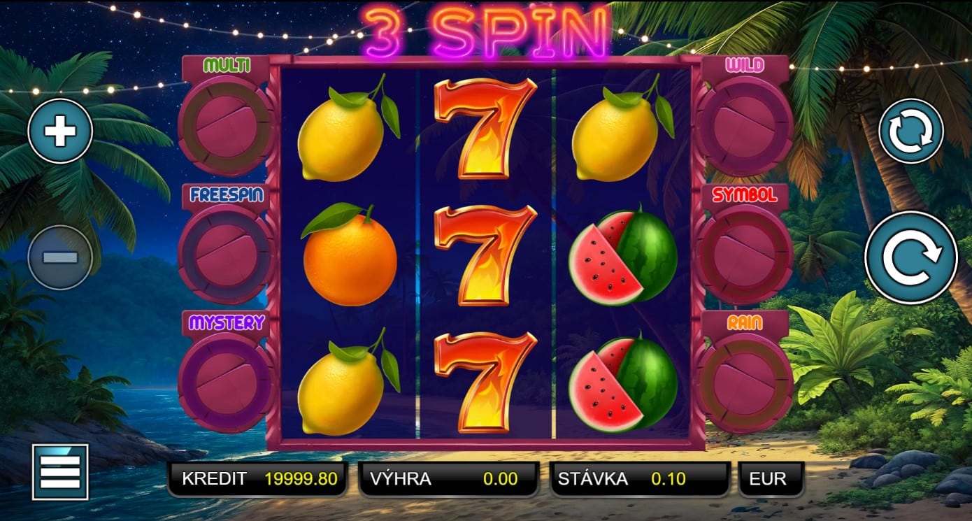 3 spin automat