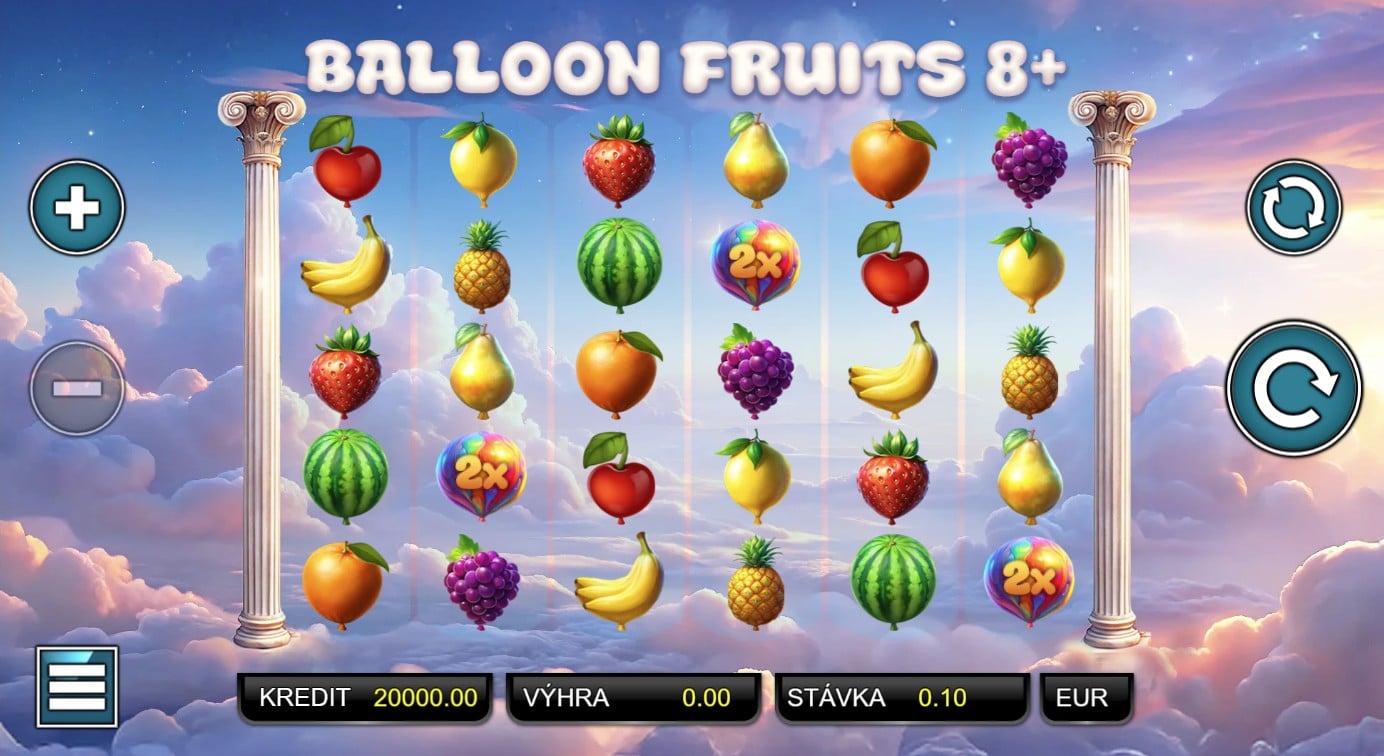 Ballon Fruits 8+