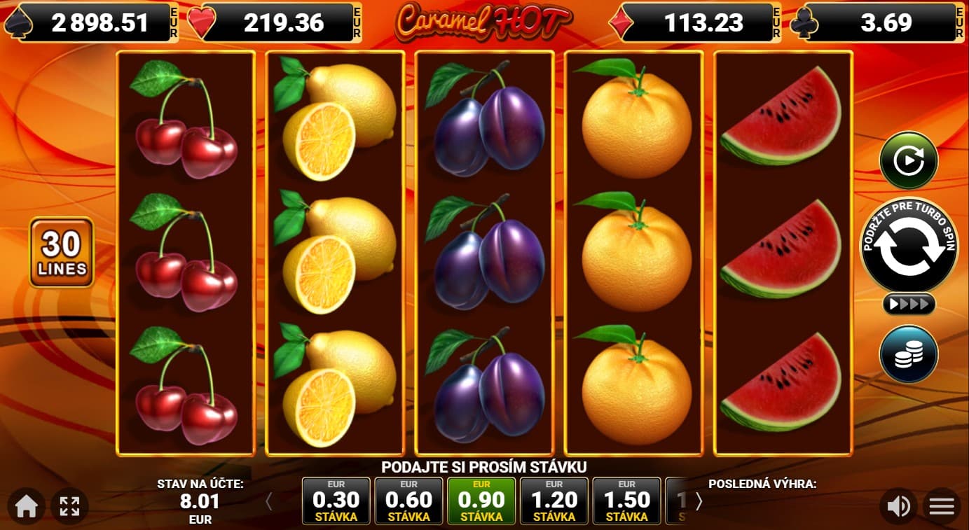 Caramel Hot automat