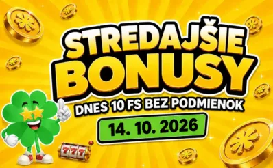 Free spina a bonusy dnes 14. 10. 2026