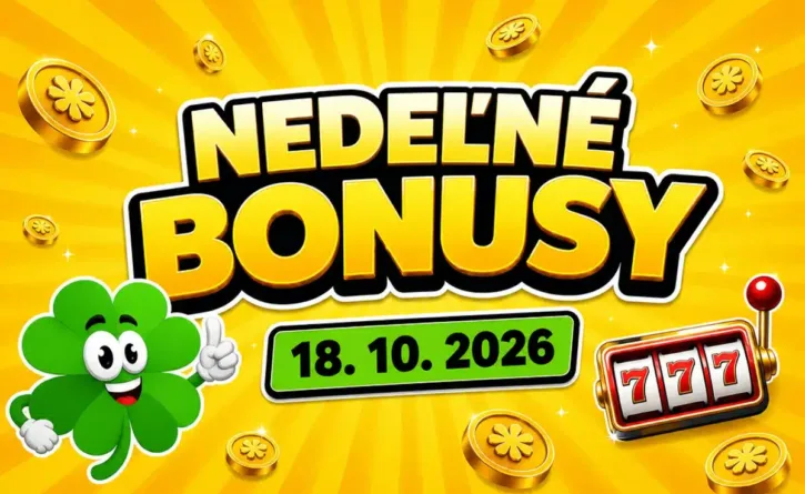 Free spiny a bonusy dnes 18. 10. 2026