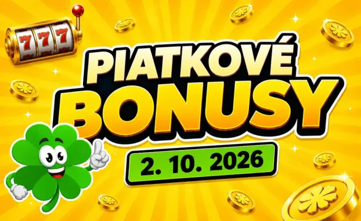 Free spiny a bonusy dnes 2. 10. 2026