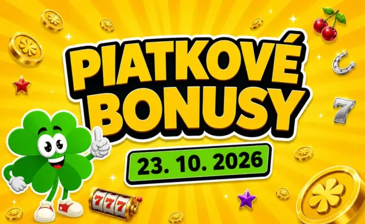Free spiny a bonusy dnes 23. 10. 2026