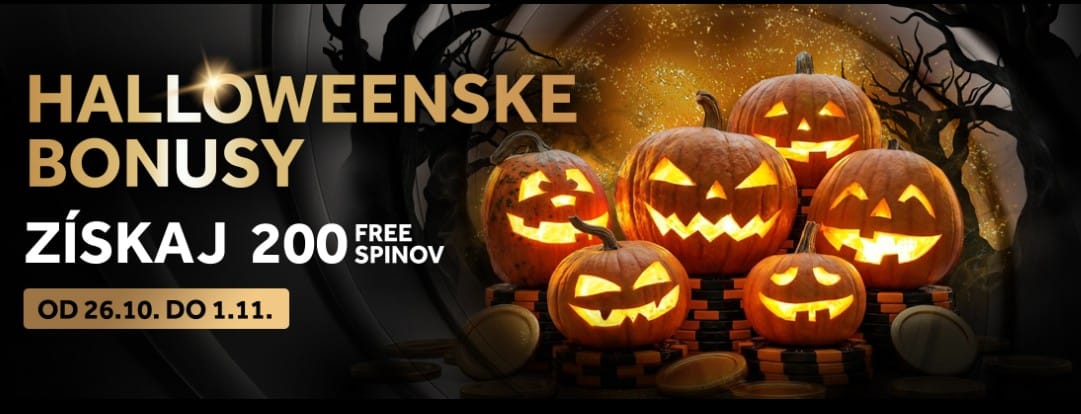 Halloweenske bonusy v DoubleStar