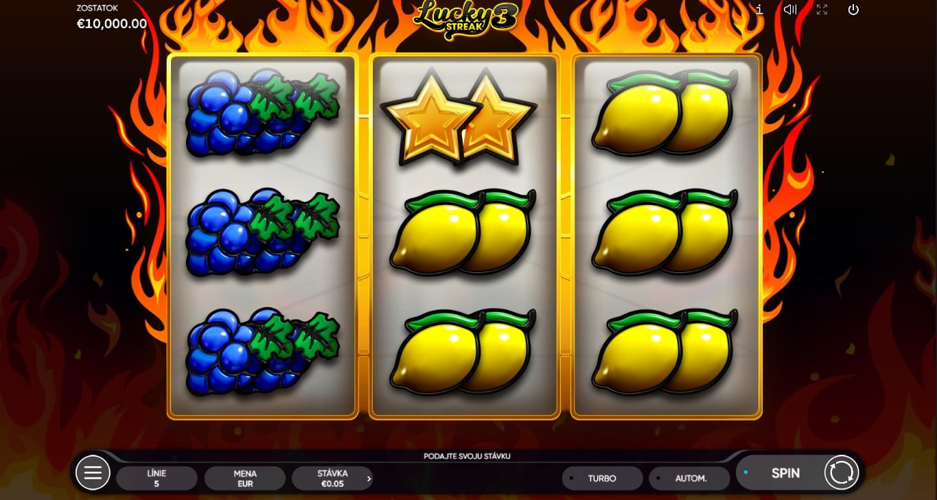 Lucky Streak 3 automat