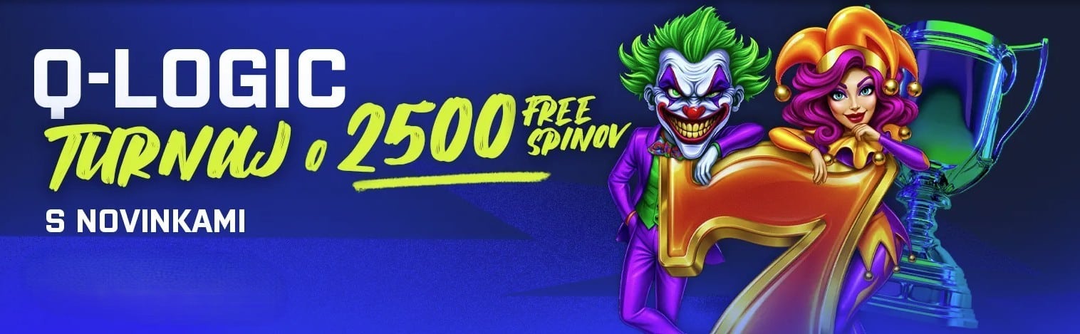 Q-logic turnaj o 2500 free spinov