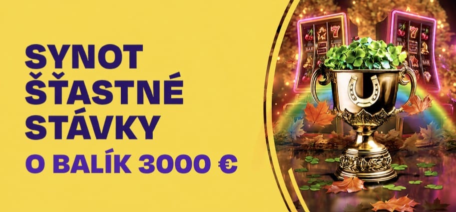 Synot šťastné stávky vo Fortune
