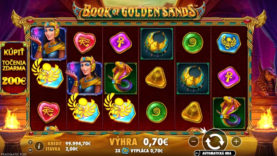 Téma a symboly Book of Golden Sands