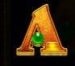 Symbol Písmeno A automatu Book of Tut Megaways od Pragmatic Play