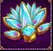 Symbol Diamantový kvet automatu Book of Golden Sands od Pragmatic Play