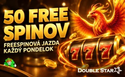 50 free spinov v DobleStar