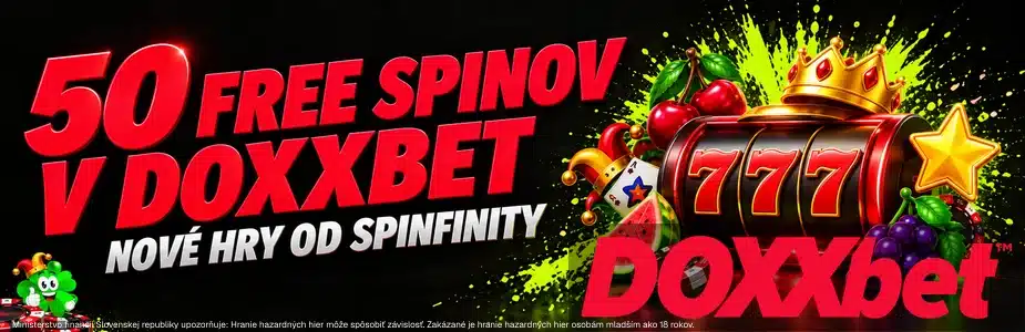 50 free spinov v Doxxbete