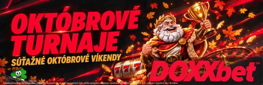 Októbrové turnaje v Doxxbete