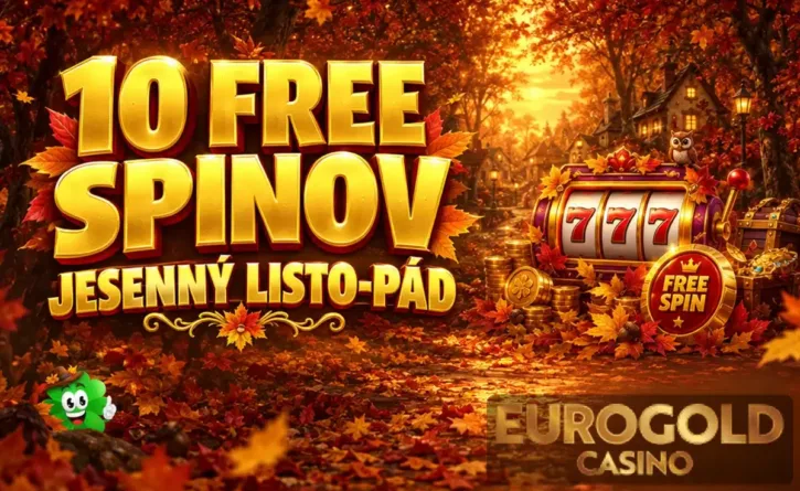 10 free spinov v Eurogolde