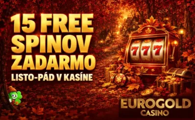15 free spinov v Eurogolde