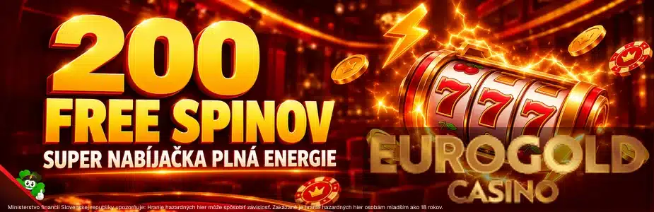 200 free spinov v Eurogolde