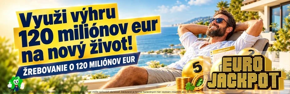 Eurojackpot v utorok