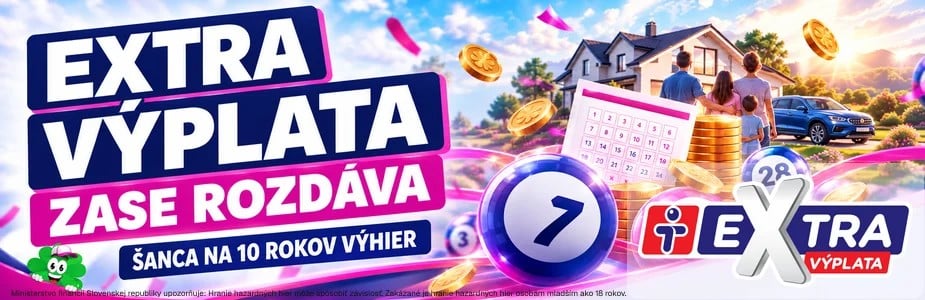 Extra výplata zase rozdáva