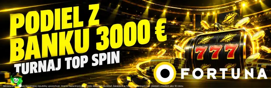 Získaj podiel z 3000 € vo Fortune
