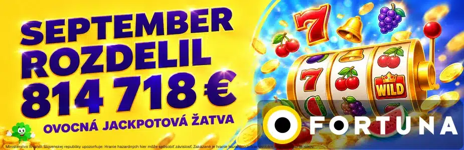 Septembrové jackpoty vo Fortune