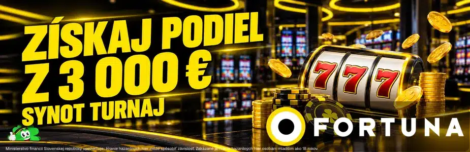 Získaj podiel z 3000 € vo Fortune