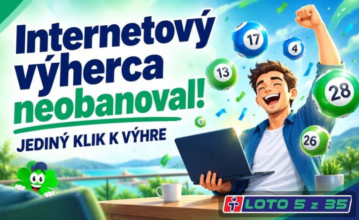 Internetový výherca neobanoval